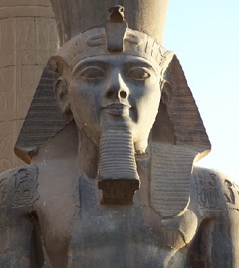 Statue of Ramesses II at the Luxor Temple